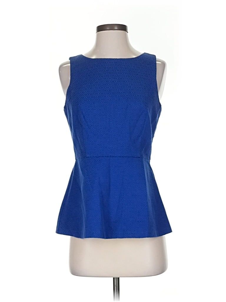 BANANA REPUBLIC Pre-owned Sleeveless Blouse In Blue