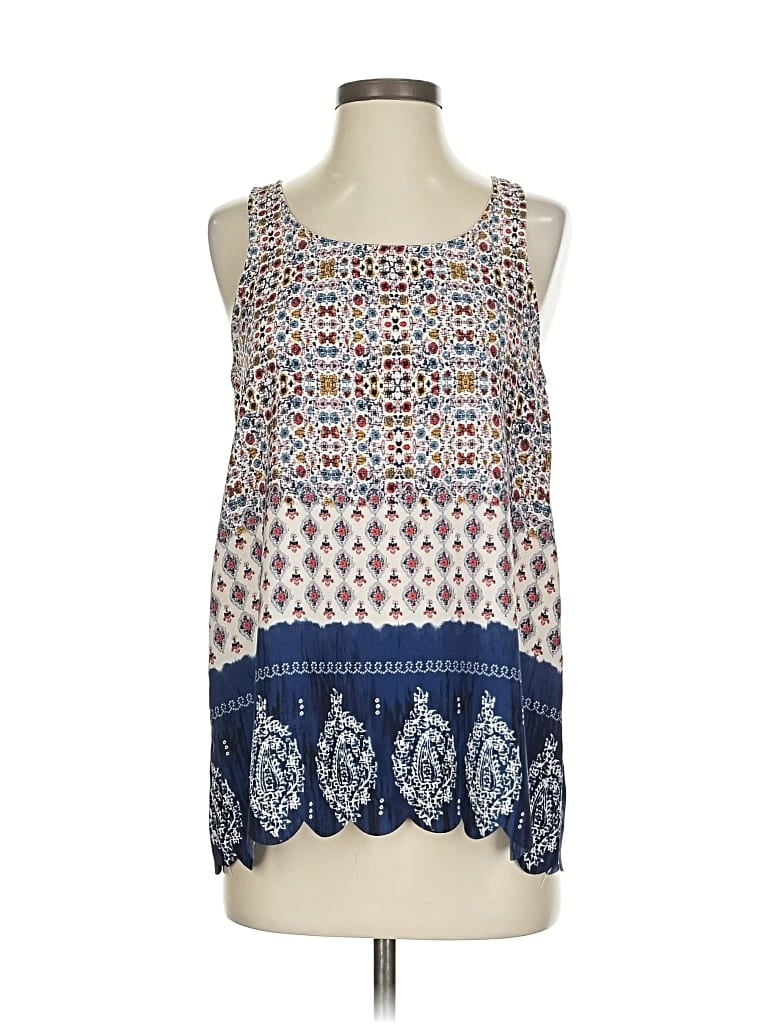 Pre-owned Sun & Moon Sleeveless Blouse In Blue