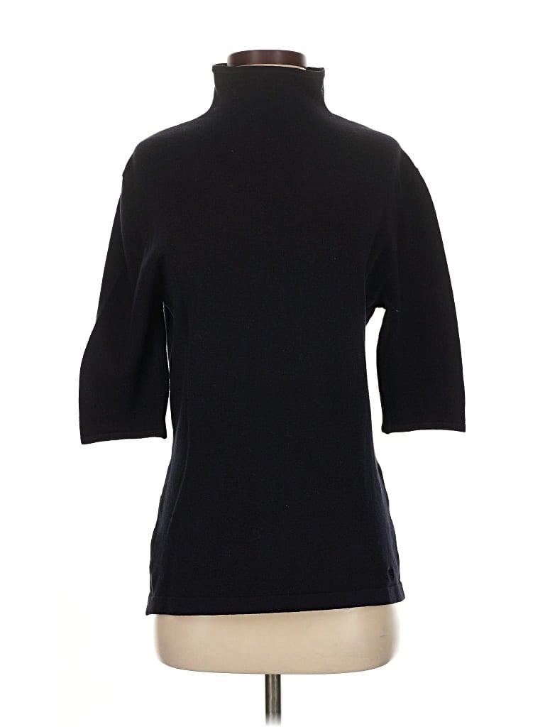 Click to view more detailed imagery on our partner's website Pre-owned Burberry Turtleneck Sweater In Blue