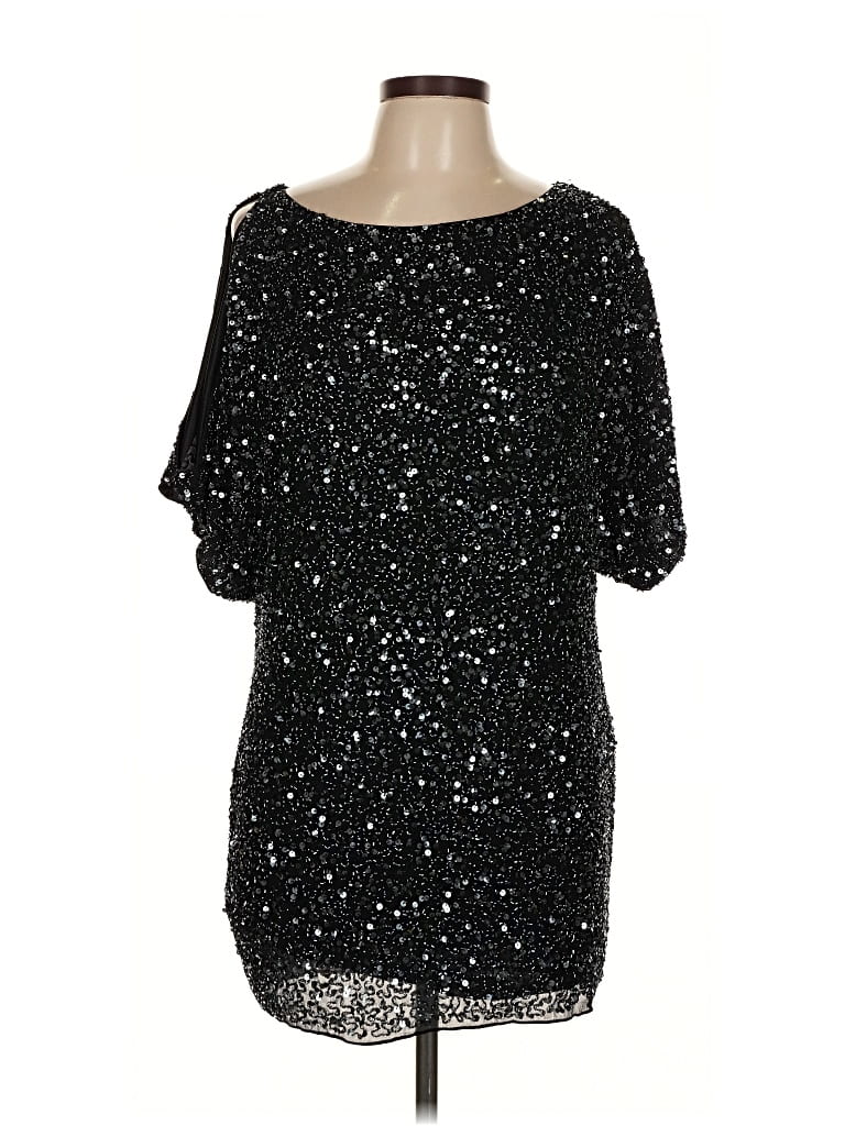 AIDAN MATTOX Pre-owned Cocktail Dress In Black