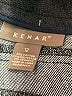 Kenar Chevron-herringbone Gray Formal Skirt Size 12 - photo 3