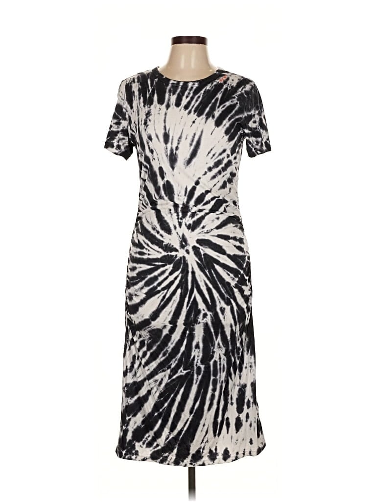 Pre-owned Dkny Sport Casual Dress In Gray