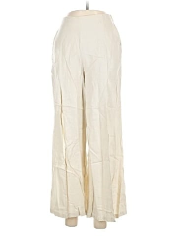 Happily Grey Linen Pants (view 1)