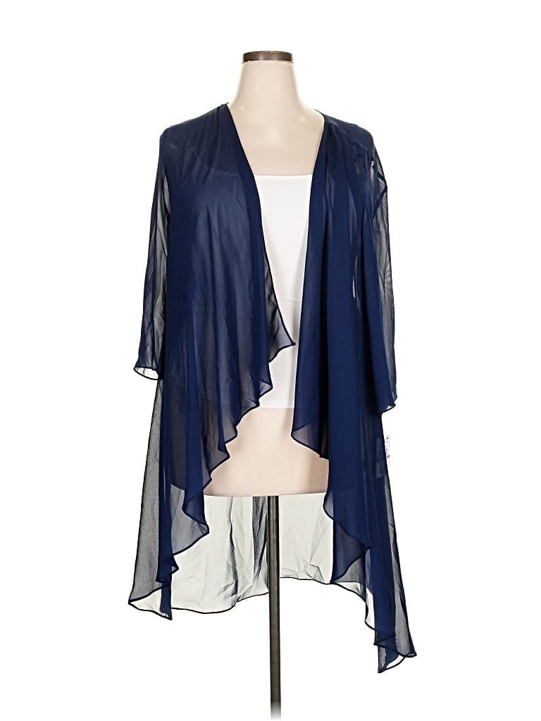 Ignite Evenings Kimono In Blue