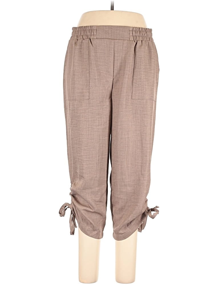 Pre-owned Unbranded Casual Pants In Brown