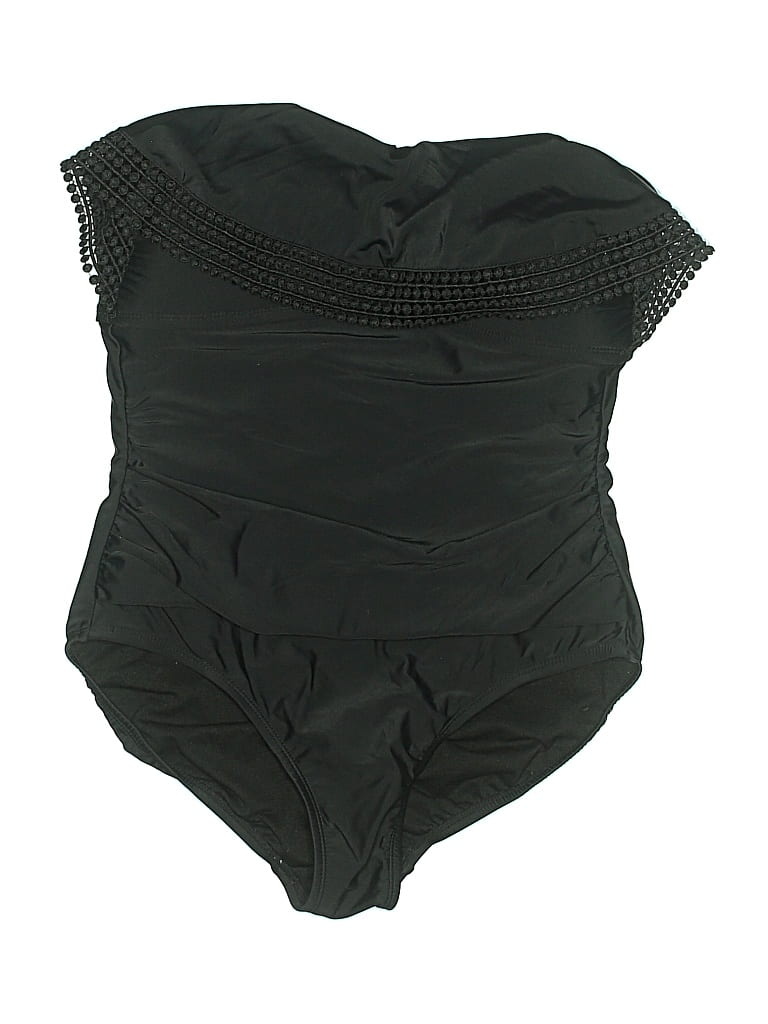 KONA SOL Pre-owned One Piece Swimsuit In Black