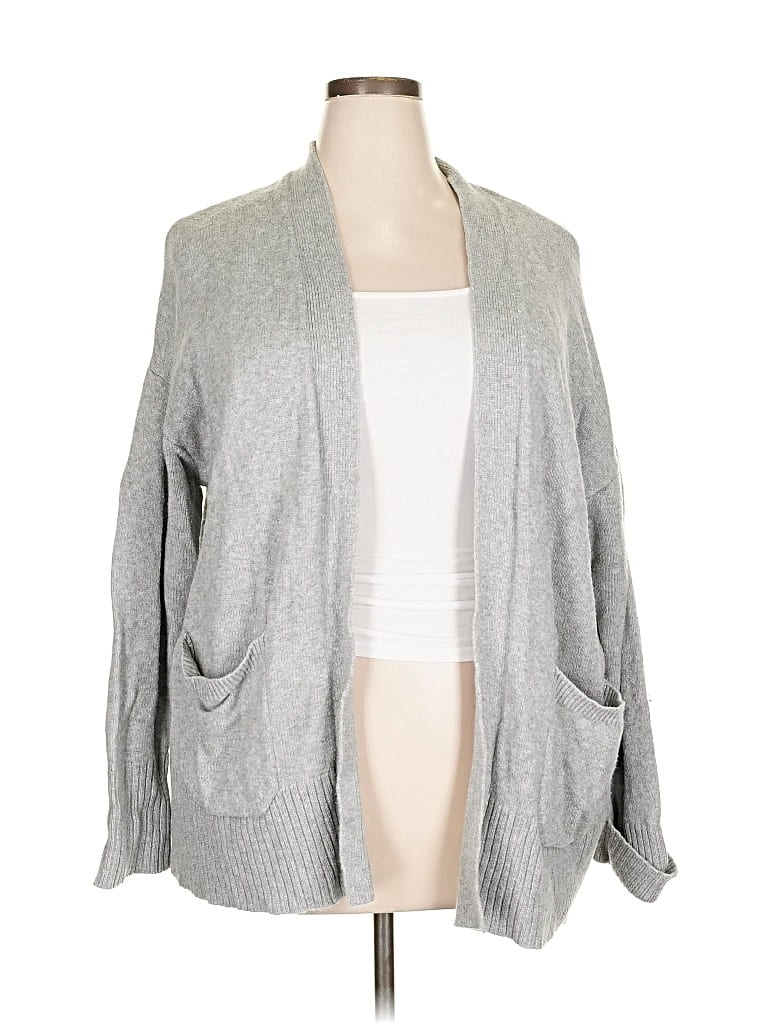 Pre-owned A New Day Cardigan Sweater In Gray