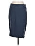 Leith Solid Blue Casual Skirt Size S - photo 2