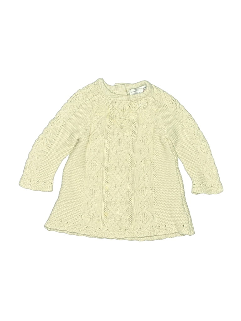 Pre-owned Cupcakes And Cashmere Babies' Pullover Sweater In Yellow