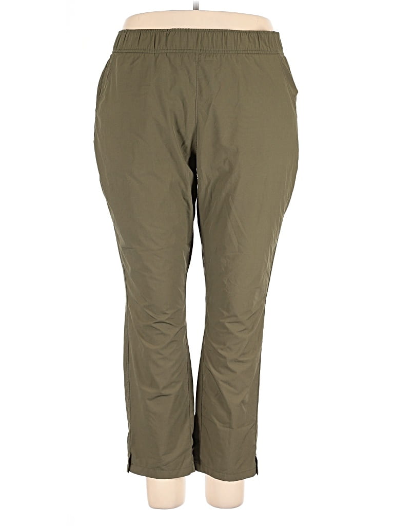 Pre-owned Eddie Bauer Active Pants In Green