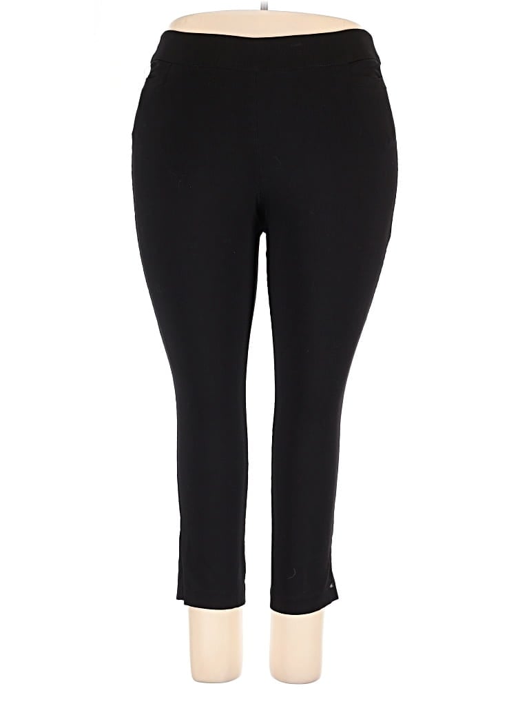 Pre-owned Croft & Barrow Active Pants In Black