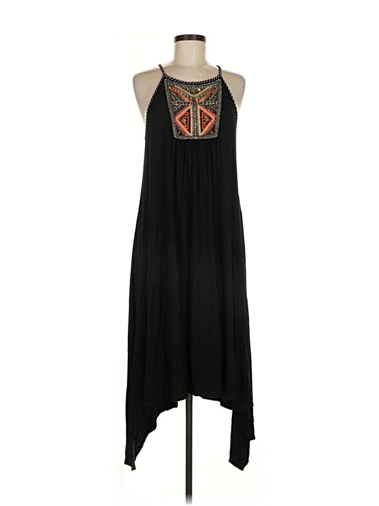 Pre-owned Inc International Concepts Casual Dress In Black