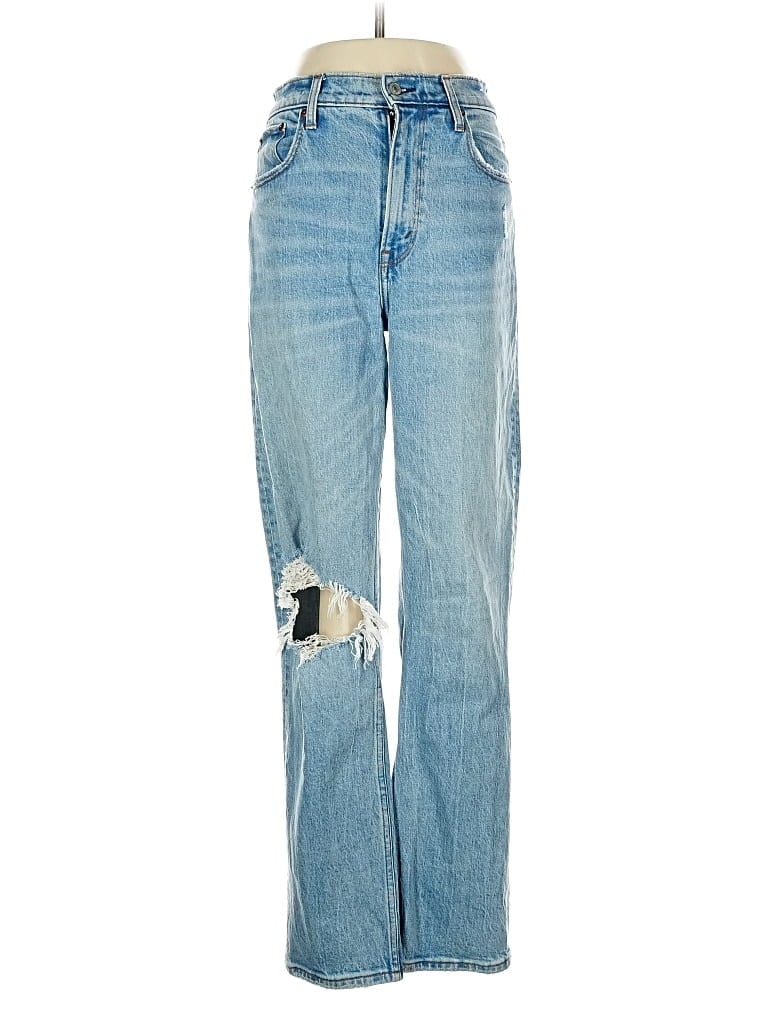 Pre-owned Abercrombie & Fitch Jeans In Blue