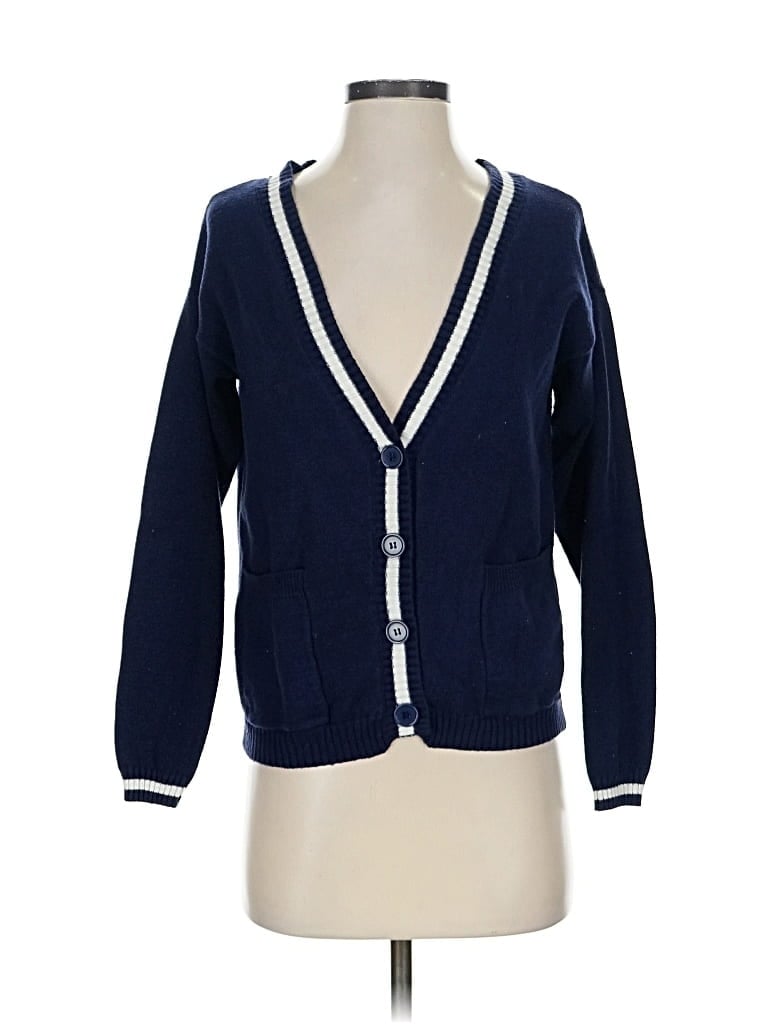 Pre-owned Pink Republic Cardigan Sweater In Blue