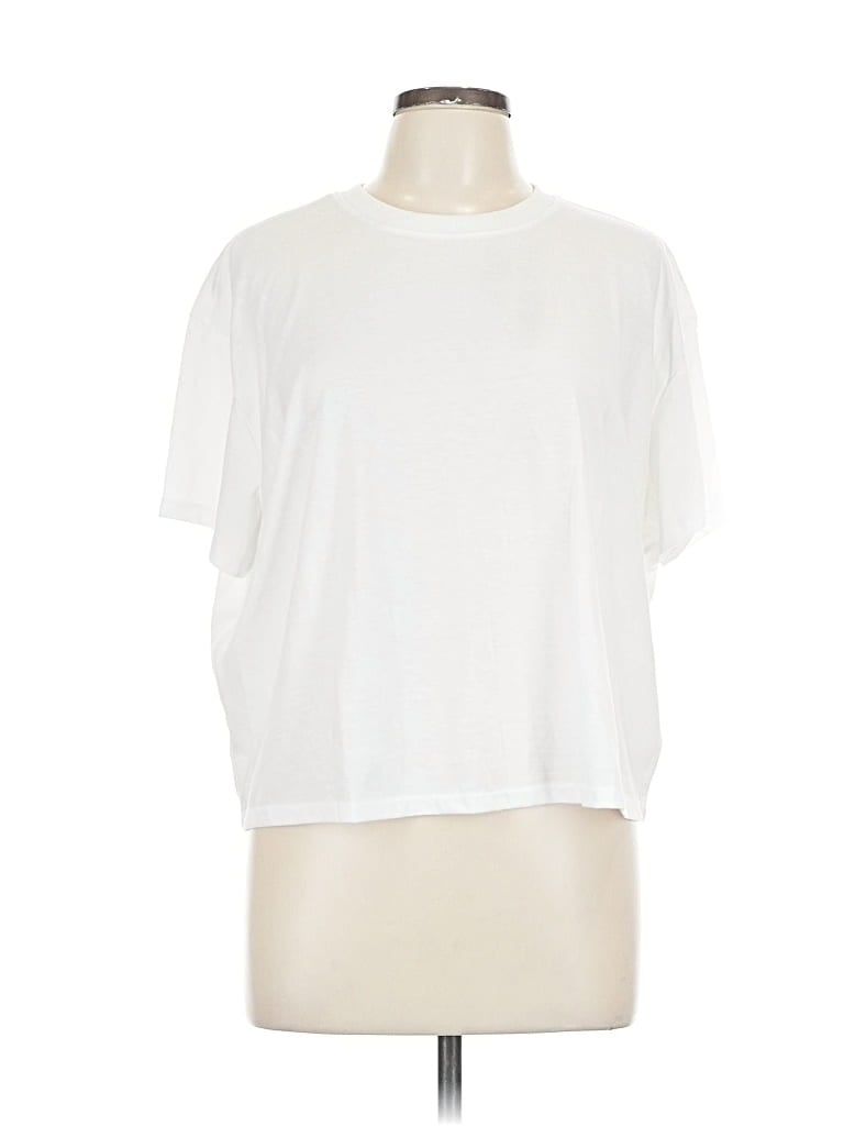 Pre-owned Torrid Short Sleeve T-shirt In White