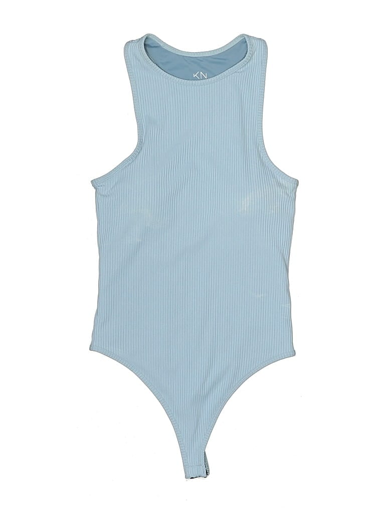 Pre-owned Klassy Network Bodysuit In Blue