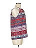 Collective Concepts Red Sleeveless Blouse Size M - photo 4