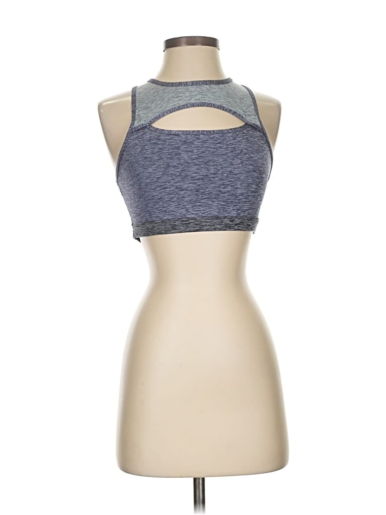 Pre-owned Gap Fit Sports Bra In Gray