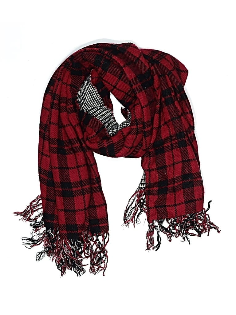 Pre-owned Unbranded Scarf In Red