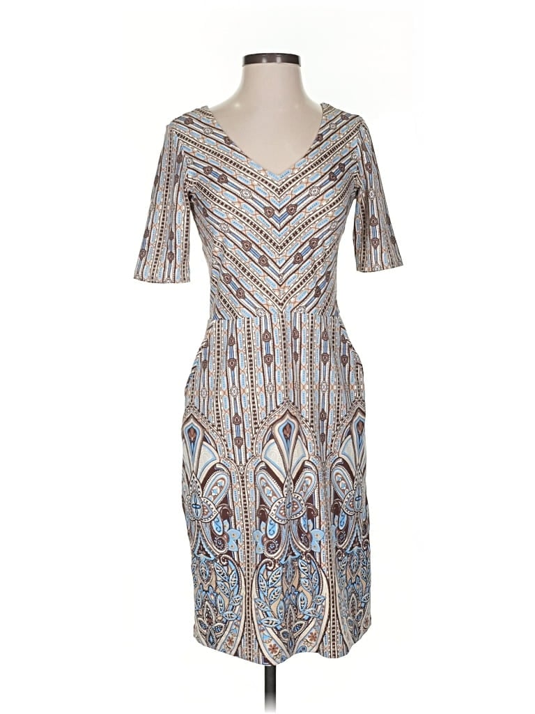 Pre-owned J. Mclaughlin Cocktail Dress In Blue