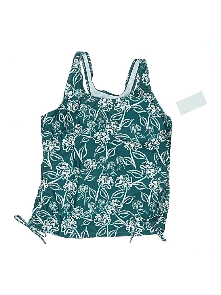 Meet.curve Swimsuit Top Teal Swimwear In Multi