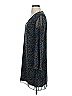 CAbi 100% Polyester Print Blue Casual Dress Size XS - photo 5