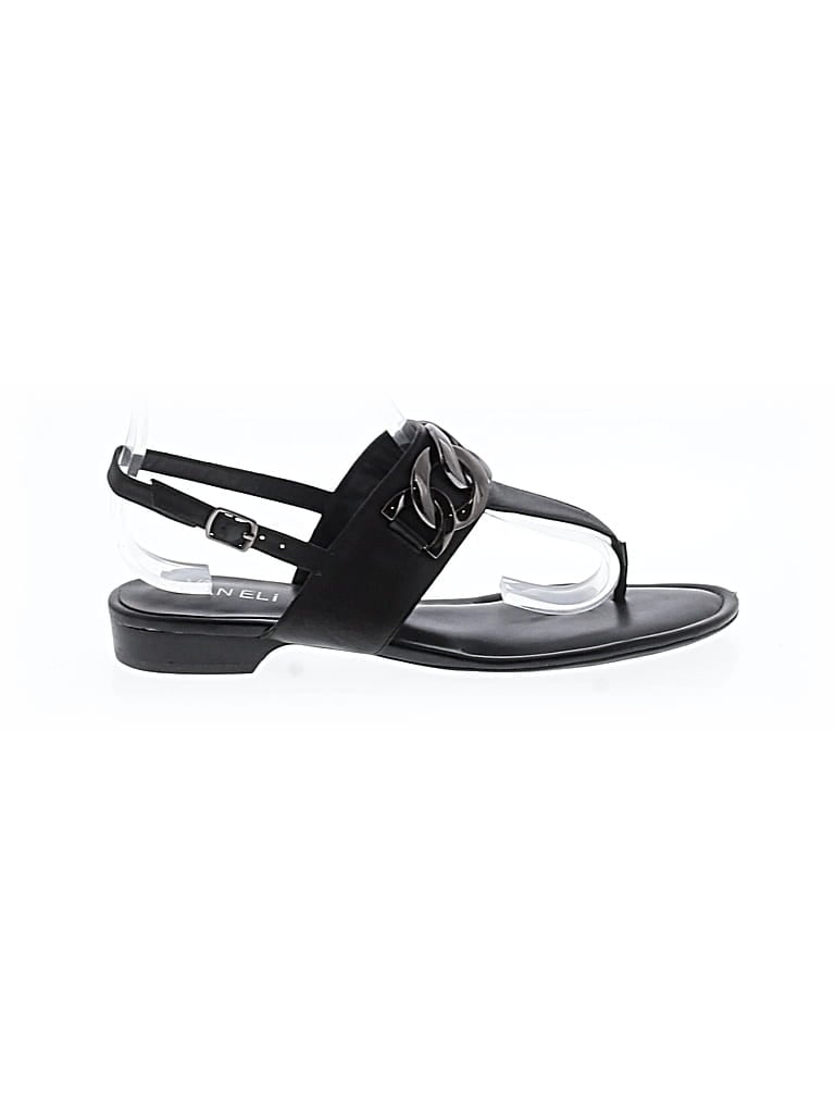 Pre-owned Vaneli Sandals In Black