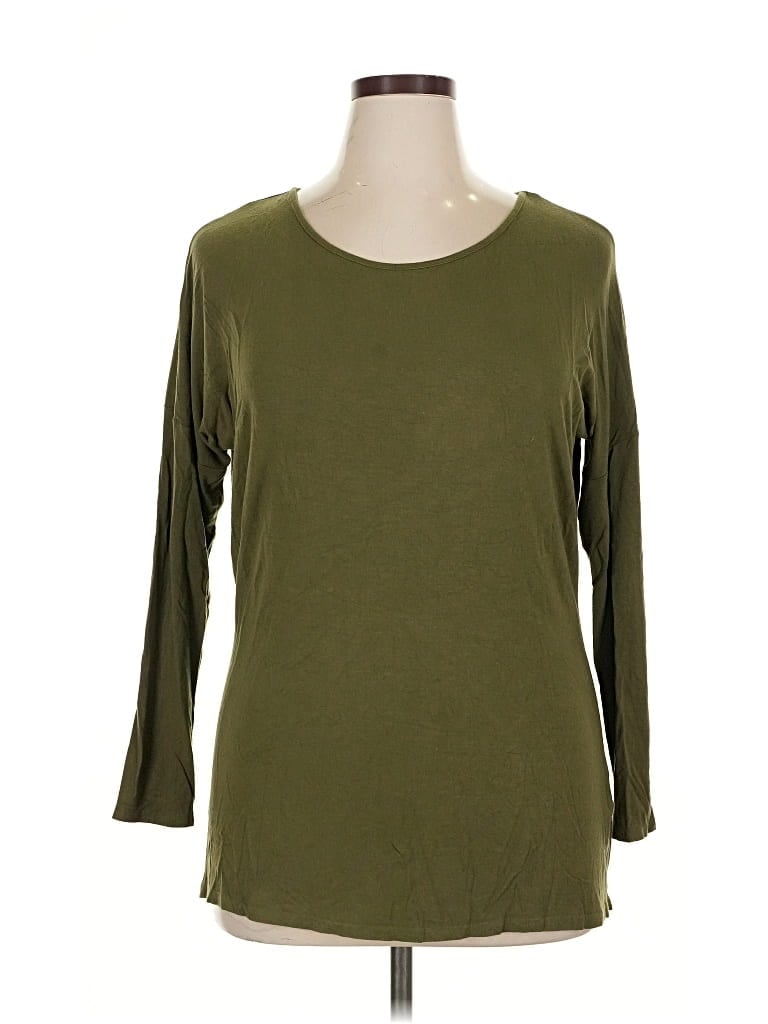 VENUS Pre-owned 3/4 Sleeve T-shirt In Green