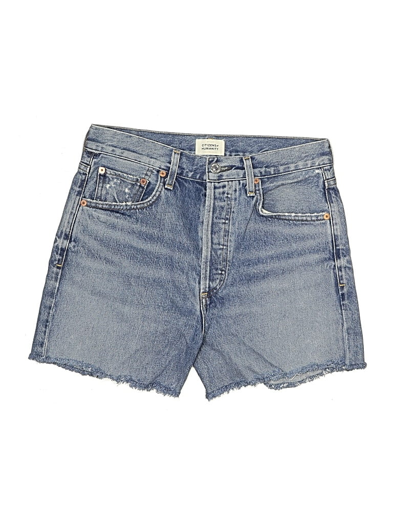 Pre-owned Citizen Of Humanity Denim Shorts In Blue