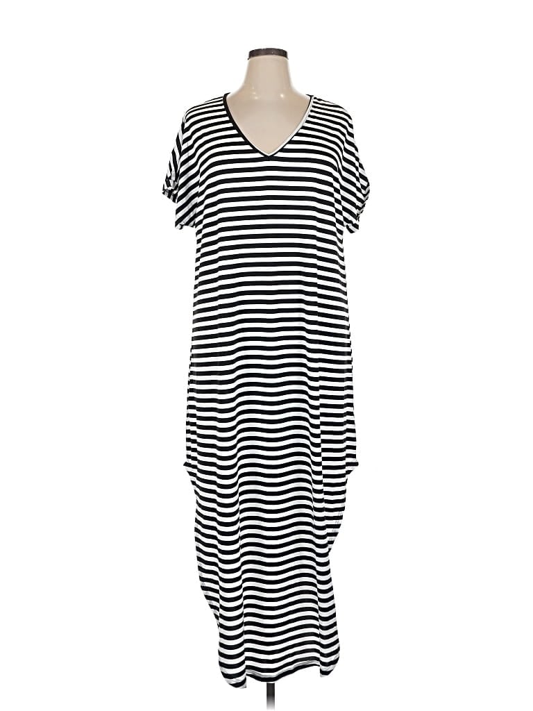 Pre-owned Shein Curve Casual Dress In Gray