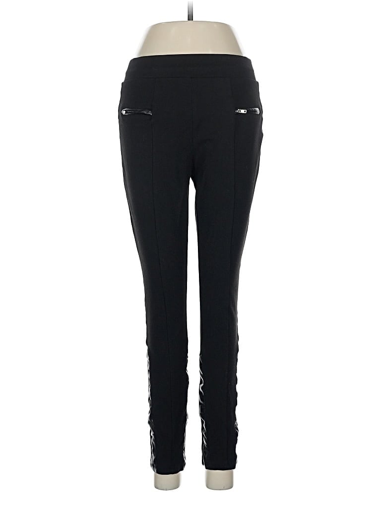 Pre-owned Guess Active Pants In Black
