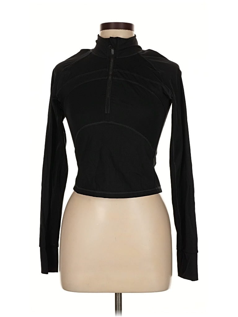 Pre-owned Unbranded Fleece Jacket In Black