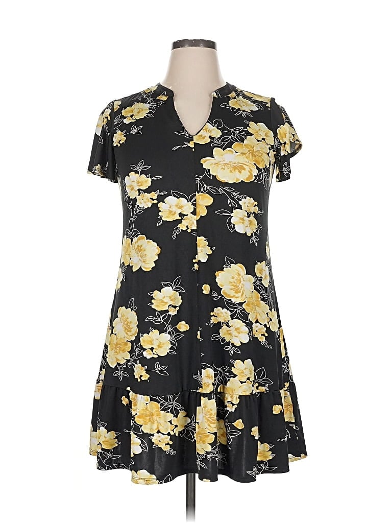 Pre-owned Fortune + Ivy Casual Dress In Black