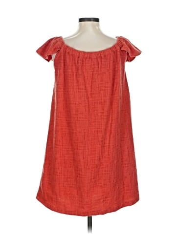 Madewell Texture &amp; Thread Off-the-Shoulder Dress (view 2)
