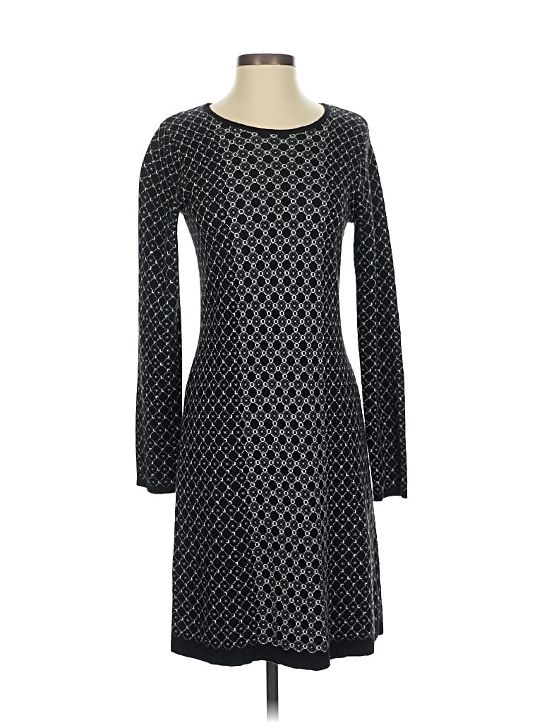 Pre-owned Cynthia Rowley Tjx Casual Dress In Black