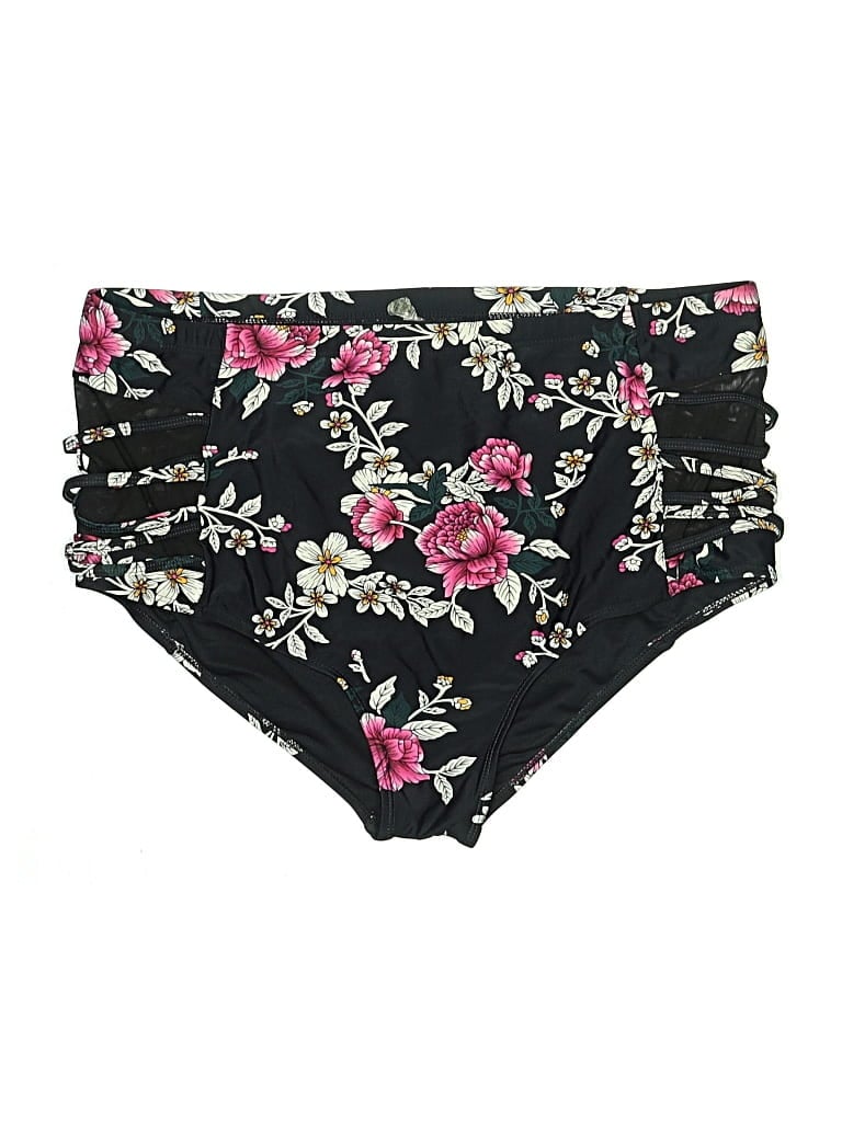 Pre-owned Assorted Brands Swimsuit Bottoms In Black