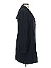 Zara Basic Blue Trenchcoat Size S - photo 4