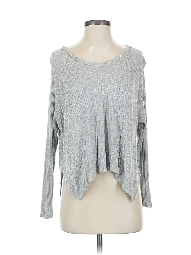 Pre-owned Honey Belle Long Sleeve T-shirt In Gray