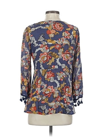 Miss Me 3/4 Sleeve Blouse (view 2)