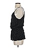 Final Touch 100% Rayon Black Sleeveless Blouse Size S - photo 5