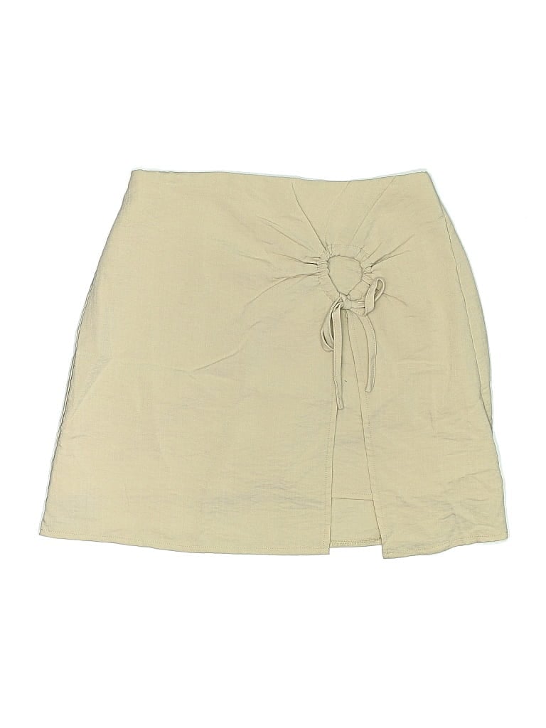 Pre-owned Pink Lily Skort In White