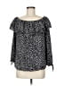 MICHAEL Michael Kors Black 3/4 Sleeve Blouse Size M - photo 1