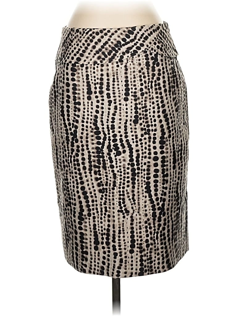 Pre-owned Classiques Entier Silk Skirt In White