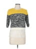 No. 21 100% Cotton Color Block Yellow Pullover Sweater Size L (estimated) - photo 1
