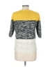 No. 21 100% Cotton Color Block Yellow Pullover Sweater Size L (estimated) - photo 2