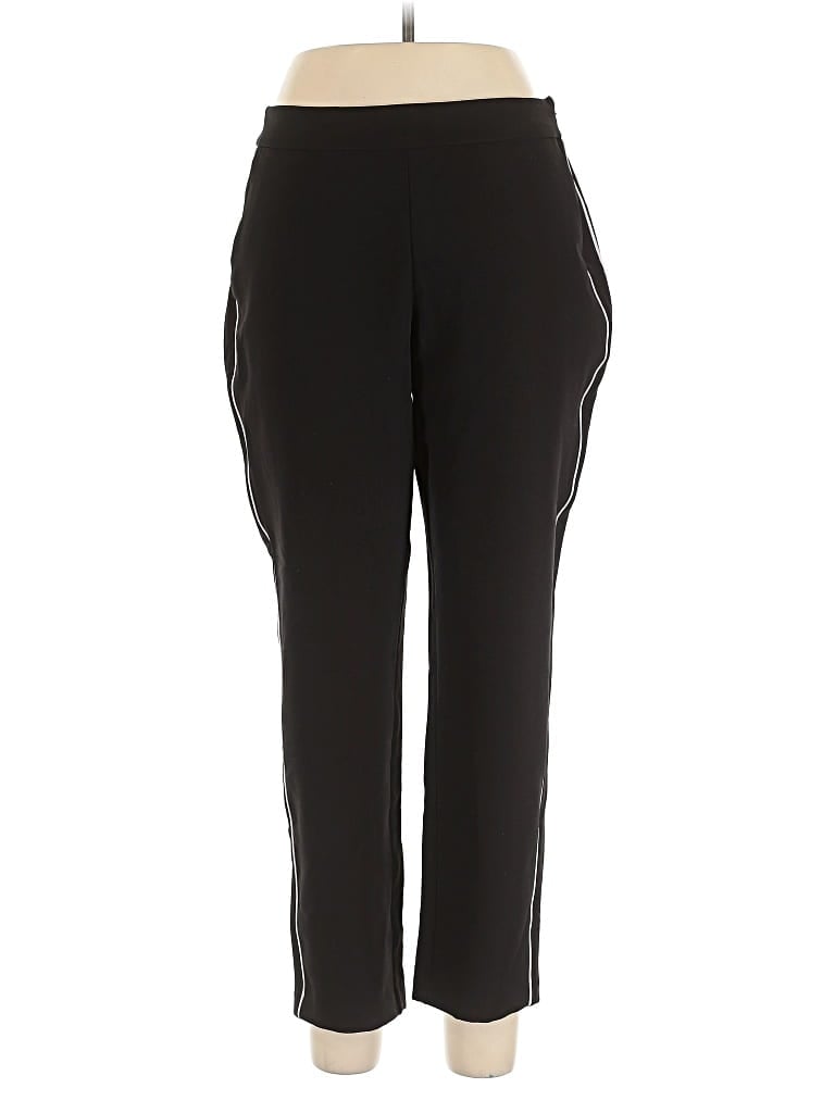 Pre-owned Simply Vera Vera Wang Active Pants In Black