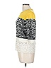 No. 21 100% Cotton Color Block Yellow Pullover Sweater Size L (estimated) - photo 5