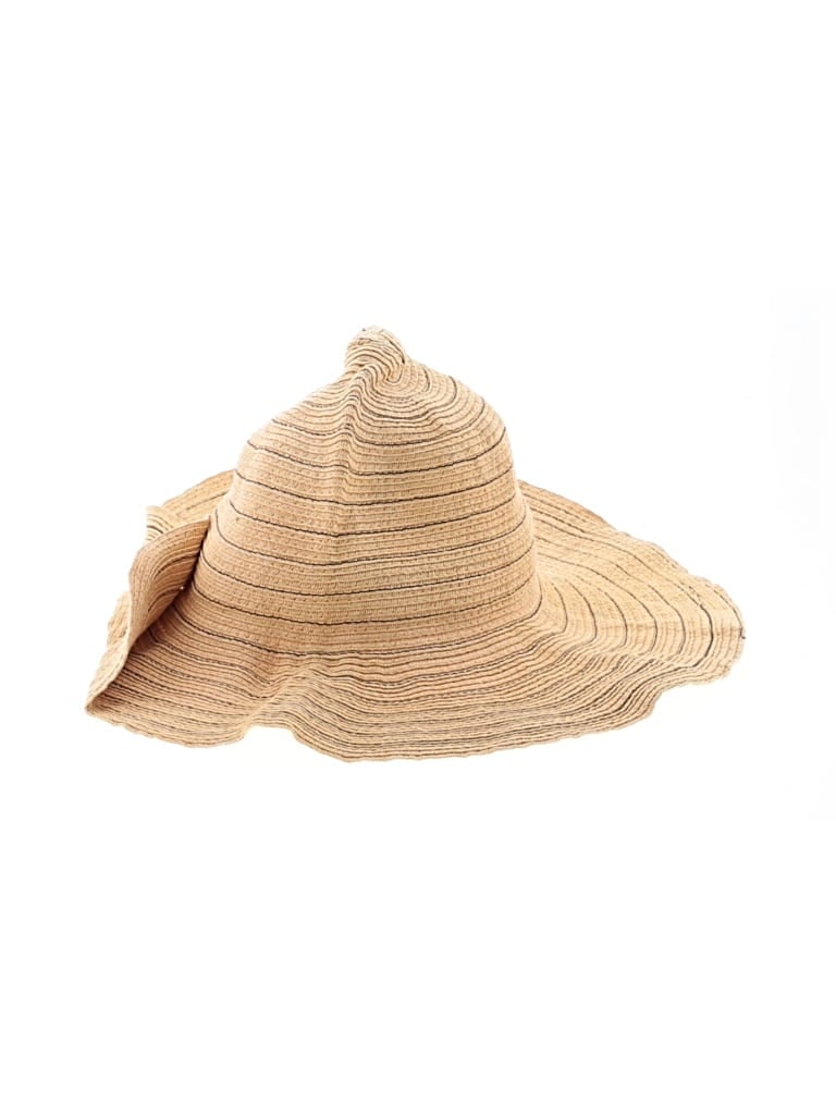 Pre-owned Unbranded Sun Hat In Brown