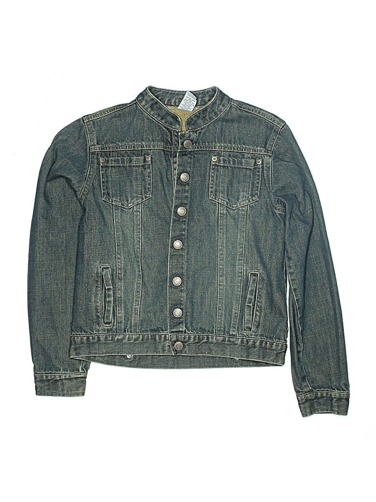 OLD NAVY Pre-owned Kids' Denim Jacket In Green