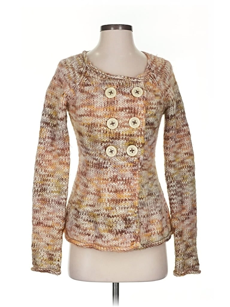 Pre-owned Sleeping On Snow Wool Pullover Sweater In Gold